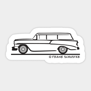 1956 Chevrolet Bel Air Station Wagon Sticker